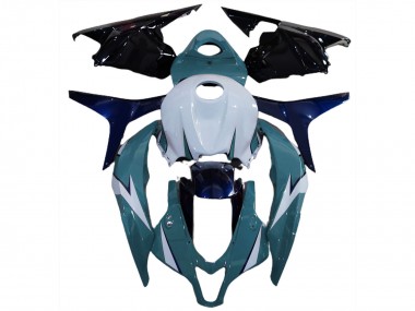 Migliori Kit Carena Moto Honda CBR600RR 2009-2012 - Bianco Blu Nero Lucido