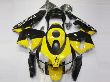 Migliori Carene Moto Honda CBR600RR 2003-2004 - Giallo Nero Lucido Power