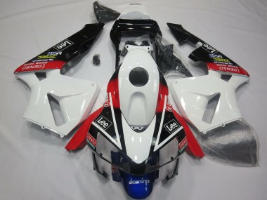 Migliori Carene Moto Honda CBR600RR 2003-2004 - Bianco Rosso Blu Nero Lucido Lee