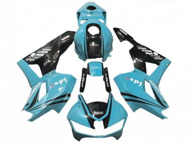 Migliori Carene Moto Honda CBR600RR 2013-2026 - Azzurro Chiaro Nero Lucido