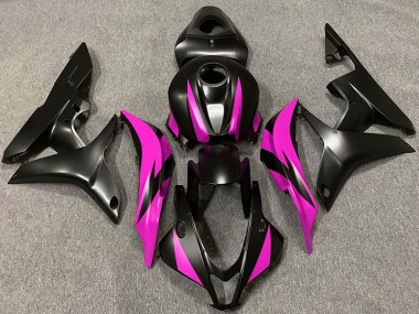 Migliori Carena Moto Honda CBR600RR 2007-2008 - Rosa Nero Opaco