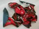 Migliori Kit Carena Moto ABS Honda CBR600RR 2005-2006 - Rosso Nero