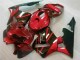 Migliori Kit Carena Moto ABS Honda CBR600RR 2005-2006 - Rosso Nero