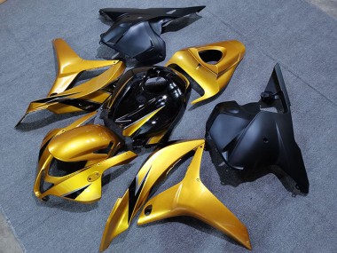 Migliori Carene Moto Honda CBR600RR 2009-2012 - Oro Nero Lucido Nero Opaco OEM Stile