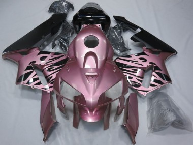 Migliori Carene Moto Honda CBR600RR 2005-2006 - Rose Rosa Fiamma