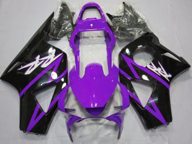 Migliori Carene Moto Honda CBR954RR 2002-2003 - Viola Nero Lucido
