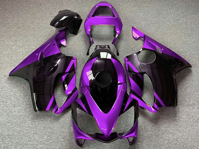 Migliori Carene Moto Honda CBR600 F4i 2001-2003 - Viola Nero Lucido