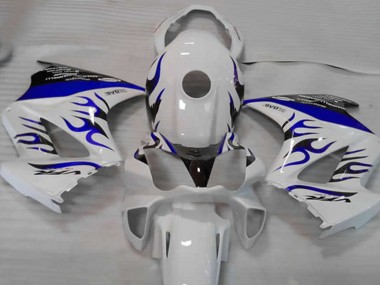 Migliori Carene Moto Honda VFR 800 2002-2013 - Bianco Blu Fiamma