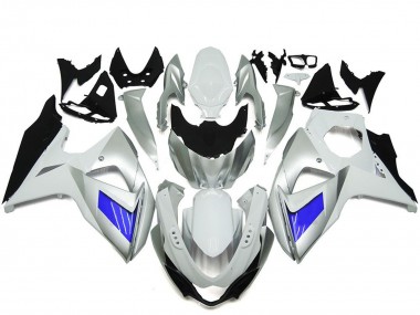 Migliori Carena Moto Suzuki GSXR 1000 2009-2016 - Bianco Blu