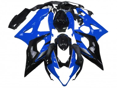 Migliori Carena Moto Suzuki GSXR 1000 2005-2006 - Blu Nero Lucido