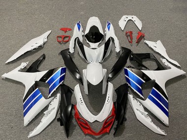 Migliori Carene Moto Suzuki GSXR 1000 2009-2016 - Bianco Blu Rosso Nero