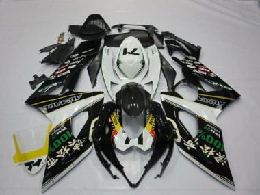 Migliori Carene Moto Suzuki GSXR 1000 2005-2006 - Bianco Nero Giallo Rosso Verde RockStar