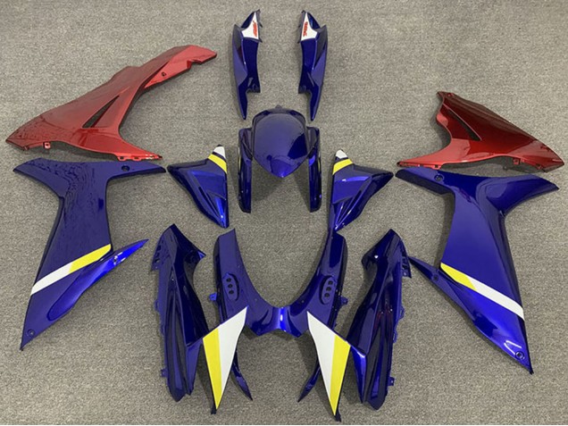 Migliori Carene Moto Suzuki GSXR 600 / GSXR 750 2011-2024 - Blu Rosso Bianco Giallo