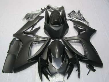 Migliori Carene Moto Suzuki GSXR 600 / GSXR 750 2006-2007 - Nero Opaco