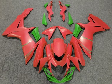 Migliori Carene Moto Suzuki GSXR 600 / GSXR 750 2011-2024 - Pompelmo Rosso Verde