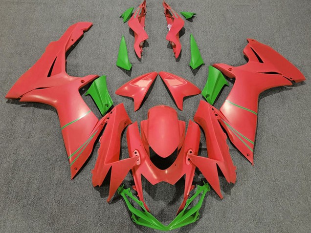 Migliori Carene Moto Suzuki GSXR 600 / GSXR 750 2011-2024 - Pompelmo Rosso Verde