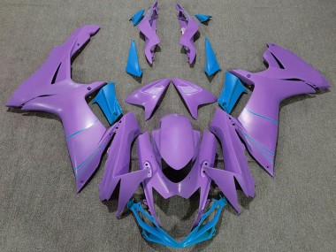 Migliori Carene Moto Suzuki GSXR 600 / GSXR 750 2011-2024 - Viola Azzurro Chiaro