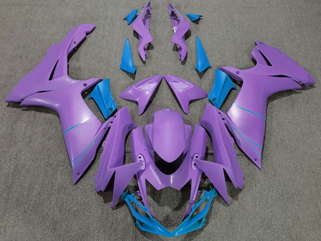 Migliori Carene Moto Suzuki GSXR 600 / GSXR 750 2011-2024 - Viola Azzurro Chiaro