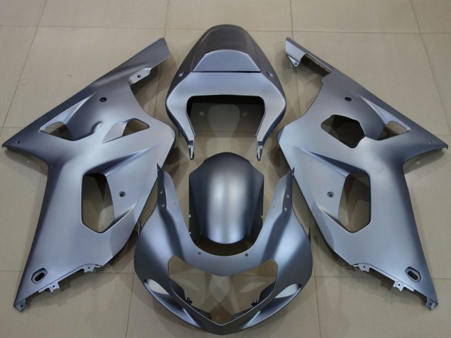 Migliori Carene Moto Suzuki GSXR 600 / GSXR 750 2001-2003 - Grigio Scuro Opaco