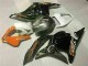 Migliori Carena Moto Honda CBR600RR 2009-2012 - Bianco Arancia Nero Lucido