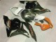 Migliori Carena Moto Honda CBR600RR 2009-2012 - Bianco Arancia Nero Lucido