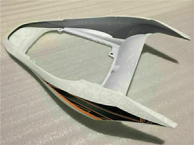 Migliori Carena Moto Honda CBR600RR 2009-2012 - Bianco Arancia Nero Lucido
