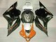 Migliori Carena Moto Honda CBR600RR 2009-2012 - Bianco Arancia Nero Lucido