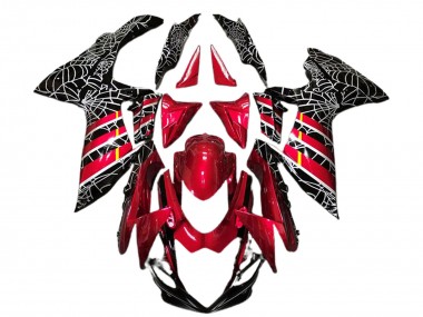 Migliori Carene Moto Suzuki GSXR 600 / GSXR 750 2011-2024 - Rosso Nero Spider