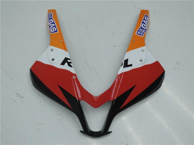 Migliori Kit Carena Moto Completo Honda CBR600RR 2009-2012 - Arancia Bianco Rosso Nero Lucido Repsol
