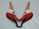 Migliori Kit Carena Moto Completo Honda CBR600RR 2009-2012 - Arancia Bianco Rosso Nero Lucido Repsol