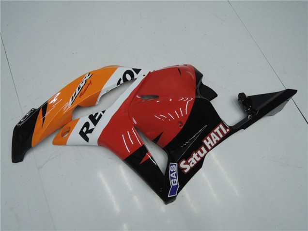 Migliori Kit Carena Moto Completo Honda CBR600RR 2009-2012 - Arancia Bianco Rosso Nero Lucido Repsol
