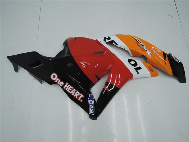 Migliori Kit Carena Moto Completo Honda CBR600RR 2009-2012 - Arancia Bianco Rosso Nero Lucido Repsol