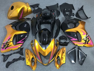 Migliori Carene Moto Suzuki GSXR 1300 2008-2020 - Oro Rosa Nero
