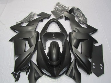 Migliori Carene Moto Kawasaki ZX10R 2006-2007 - Nero Opaco