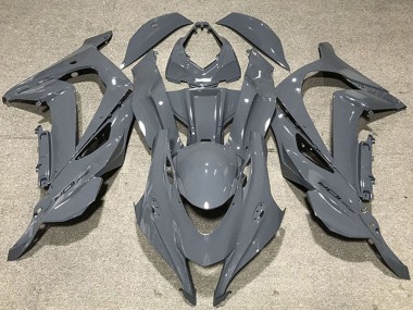 Migliori Carene Moto Kawasaki ZX10R 2016-2020 - Nardo Grigio Nero Logo