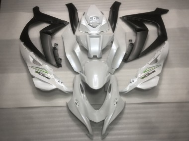 Migliori Carene Moto Kawasaki ZX10R 2016-2020 - Bianco Perla Nero Verde