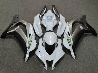 Migliori Carene Moto Kawasaki ZX10R 2016-2020 - Bianco Perla Argento