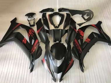 Migliori Carene Moto Kawasaki ZX10R 2016-2020 - Nero Opaco Rosso Ninja