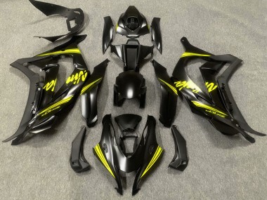 Migliori Carene Moto Kawasaki ZX10R 2016-2020 - Nero Opaco Giallo Ninja