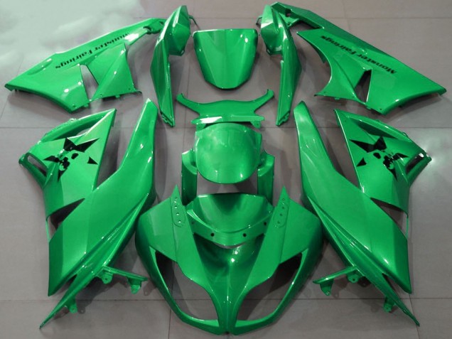 Migliori Carene Moto Kawasaki ZX6R 2009-2012 - Verde