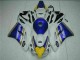 Migliori Carena Moto Honda CBR1000RR 2004-2005 - Bianco Blu Giallo Rothmans