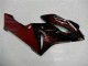 Migliori Carena Moto Honda CBR1000RR 2004-2005 - Nero Lucido Rosso Fiamma