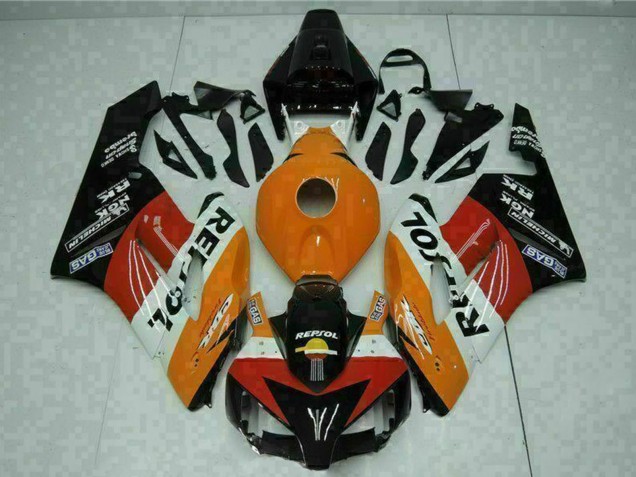 Migliori Carena Moto Honda CBR1000RR 2004-2005 - Arancia Bianco Rosso Nero Repsol