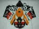 Migliori Carena Moto Honda CBR1000RR 2004-2005 - Arancia Bianco Rosso Nero Repsol