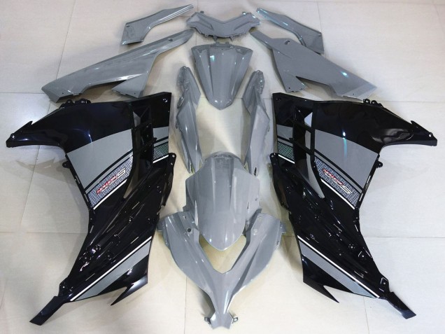 Migliori Carene Moto Kawasaki Ninja 300 2013-2017 - Nardo Grigio Nero