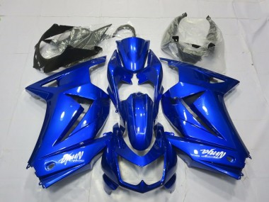 Migliori Carene Moto Kawasaki Ninja 250 2008-2012 - Blu Bianco Ninja