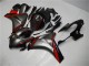 Migliori Carena Moto Honda CBR1000RR 2008-2011 - Grigio Rosso Nero Lucido