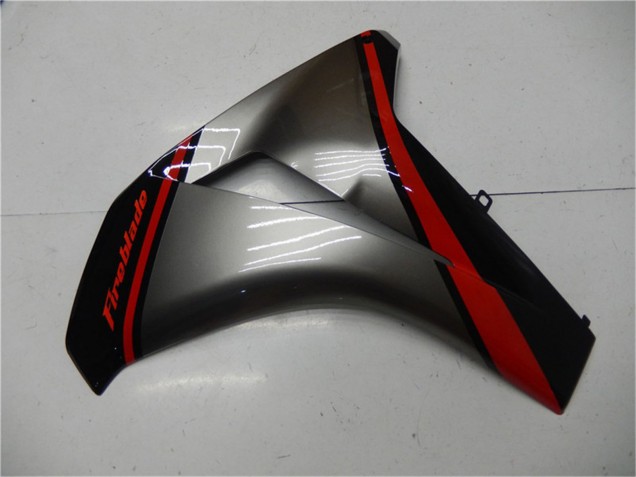 Migliori Carena Moto Honda CBR1000RR 2008-2011 - Grigio Rosso Nero Lucido