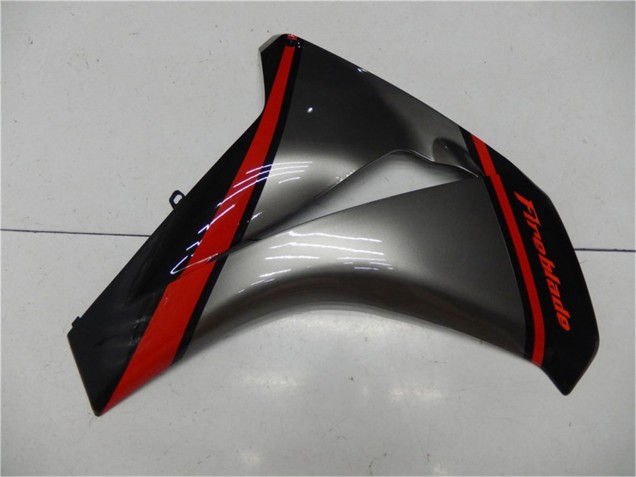 Migliori Carena Moto Honda CBR1000RR 2008-2011 - Grigio Rosso Nero Lucido