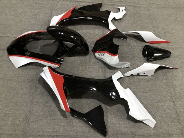Migliori Carene Moto Yamaha R1 2015-2019 - Nero Lucido Bianco Rosso
